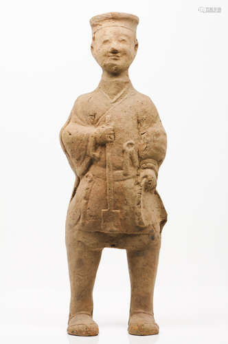 Farmer, Sichuan figureLarge terracotta sculpture Depicting a...