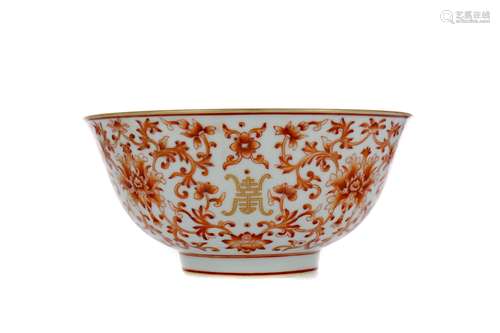 A 20TH CENTURY CHINESE BOWL