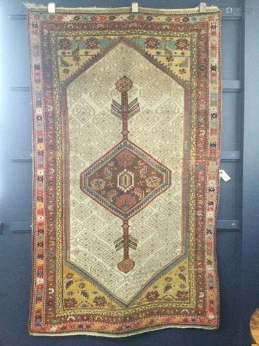 A CAUCASIAN BORDERED RUG