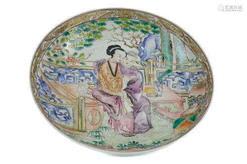 A 19TH CENTURY CHINESE PLATE