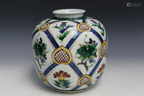 Japanese Porcelain Jar