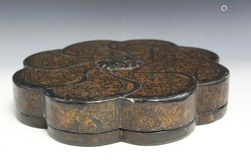 Antique Chinese Lacquer Box