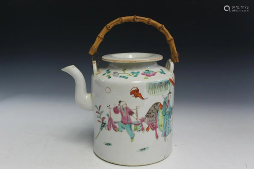 Chinese Famille Rose Teapot