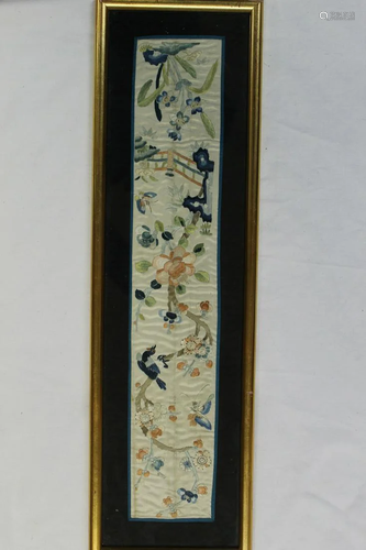 Framed Chinese Embroidery