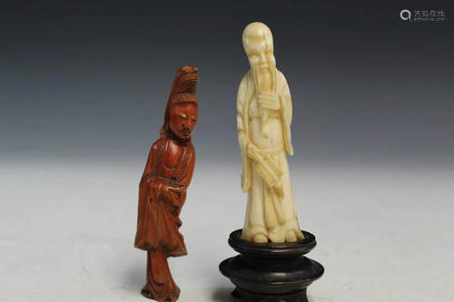 Two Small Chinese Figurines