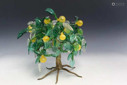 Glass Lemon Tree