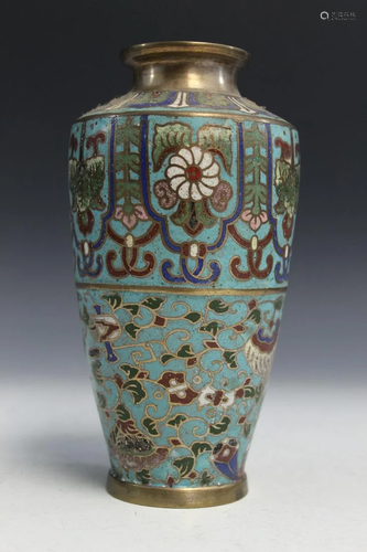 Japanese Cloisonne Vase