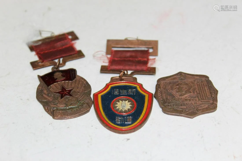 Three Chinese Medals