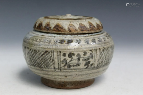 Southeast Asian Pottery Jar