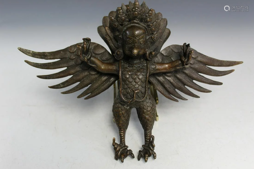 Vintage Bronze Garuda