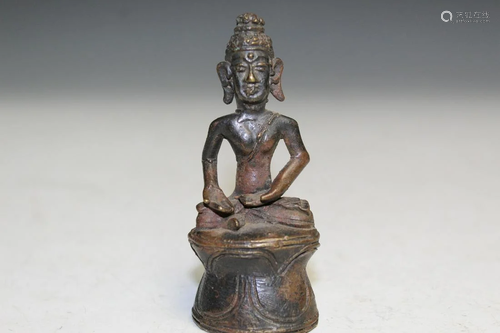 Asian Bronze Statue