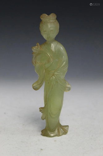 Chinese Carved Stone Figurine