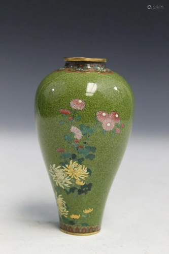 Japanese Cloisonne Vase.