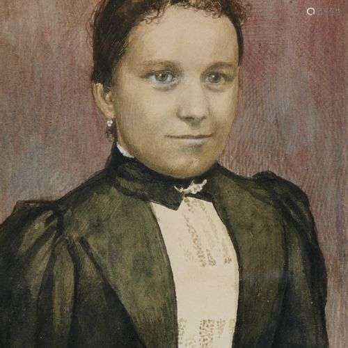 MAURICE DENIS (1870-1943) Portrait de Léontine Adde, cousine...
