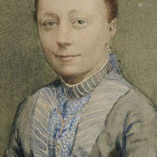 MAURICE DENIS (1870-1943) Portrait de Maria Adde, cousine de...