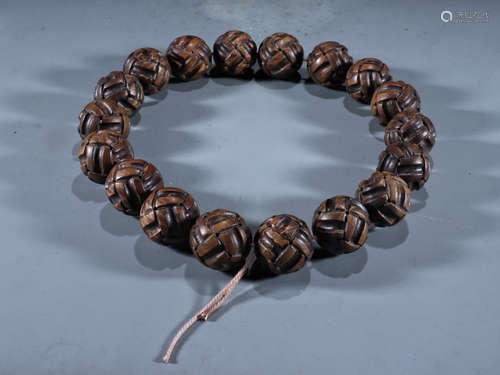 CHENXIANG WOOD STRING BRACELET