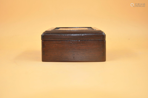 A wood box