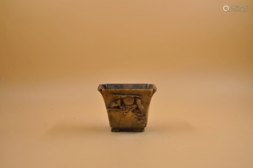 Ming dynasty stone cup