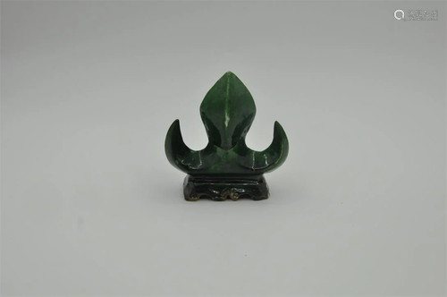 Dark green penholder