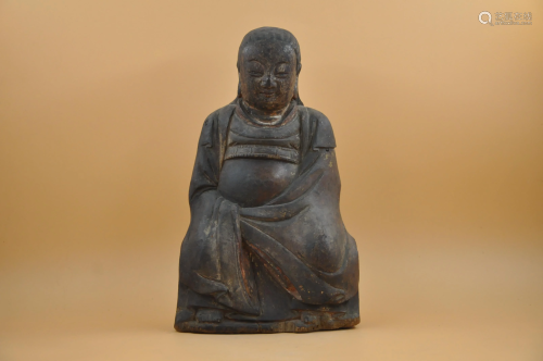 MING dynasty wood carving joss
