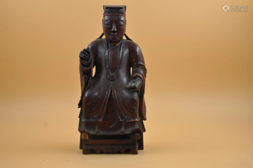 Qing dynasty figure sculpture