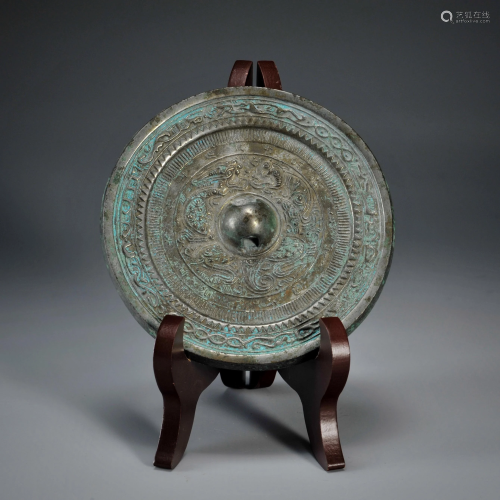 A Bronze Ciruclar Mirror Han Dynasty