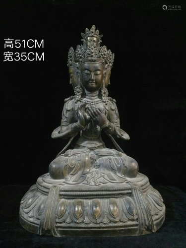 Tibetan Buddhism[Many-faced Guanyin Bodhisattva] This