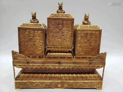 Qianlong reign, old-fashioned workmanship, fine