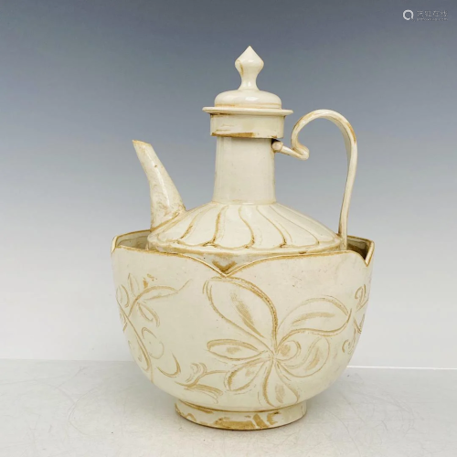 Set porcelain warm jug, height 25 cm, diameter 17 cm