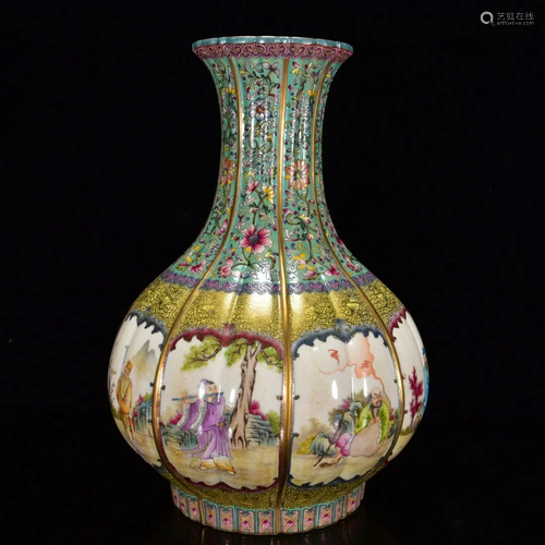 Qing Dynasty Qianlong reign of Qing Dynasty enamel