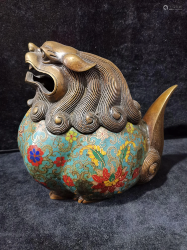 Cloisonne Incense Burner