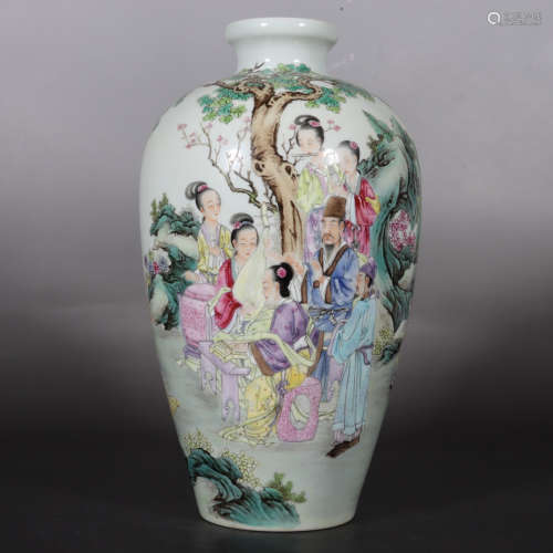 Chinese Qing Dynasty Famille Rose Porcelain 