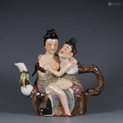 Chinese Porcelain Sculpture With Mark Of You Changzi Fujian ...