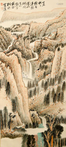 Chinese Painting Of Landscape - Zhang Daqian