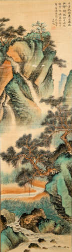 Chinese Painting Of Landscape - Wu Hufan