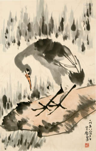 Chinese Painting Of Eagle - Li Kuchan