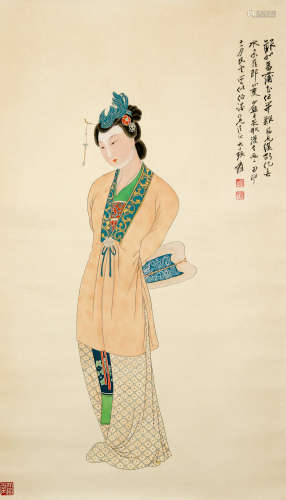 Chinese Painting Of Ladies - Zhang Daqian