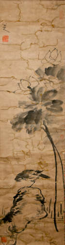 Chinese Painting Of Flowers And Birds - Ba Da Shan Ren