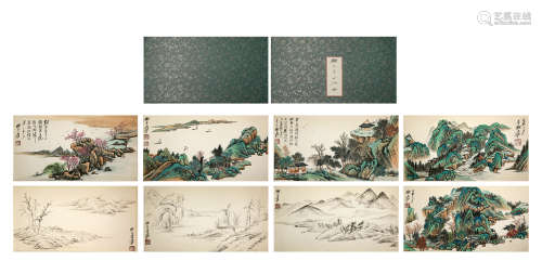 Chinese Painting Of Landscape - Zhang Daqian