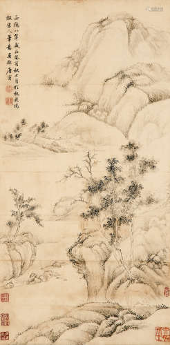 Chinese Sketch Of Landscape - Tang Yin