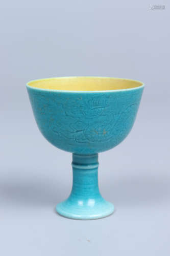 Chinese Ming Dynasty Chenghua Turquoise 