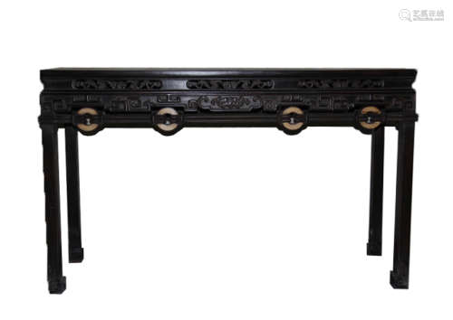Chinese Zitan Rosewood Table