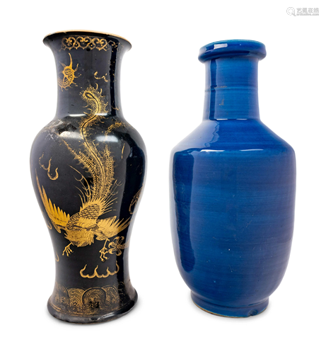 Two Chinese Porcelain Vases