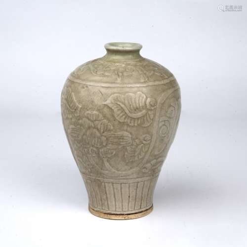 Longquan celadon Meiping vase Chinese, Southern Song dynasty...