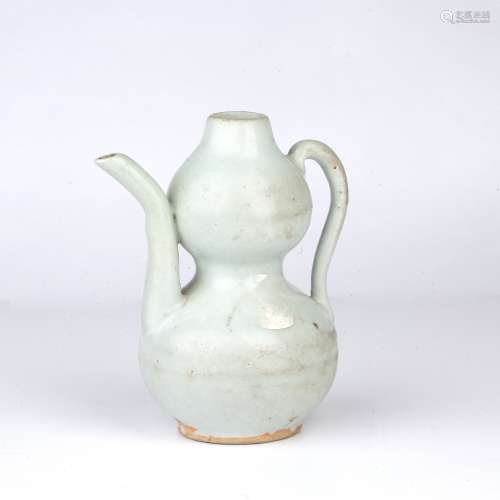 Qingbai double-gourd ewer Chinese, Song dynasty (AD 960-1279...