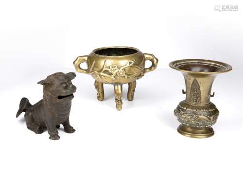 Bronze censer Chinese, 19th Century with Xuande 6 character ...