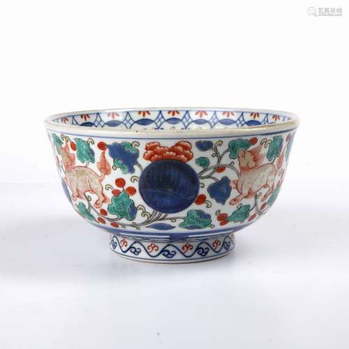 Arita porcelain bowl Japanese, 19th Century painted to the c...