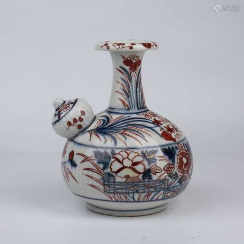 Ko-imari kendi Japanese, late 19th Century decorated with a ...