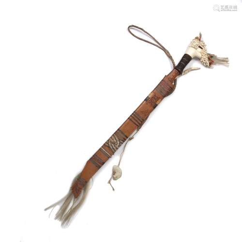 Ivory carved handled sword and dagger South-East Asian with ...