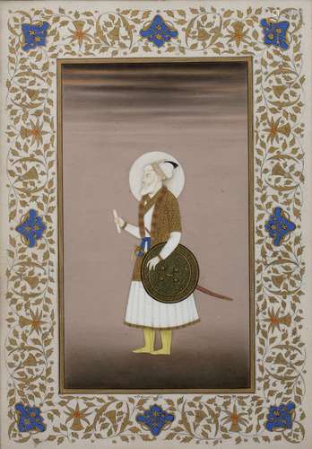 Ustad Haji Muhammad Sharif (1889-1978) 'Aurangzeb, Mughal Em...